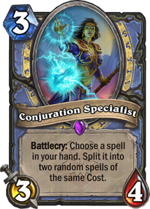 Conjuration Specialist Card